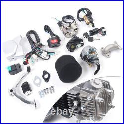 125CC 3-Speed Semi Auto Engine Motor Kit with Reverse Fits ATV Quad Bike Go Kart