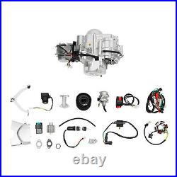 125CC 3-Speed Semi Auto Engine Motor Kit with Reverse Fits ATV Quad Bike Go Kart