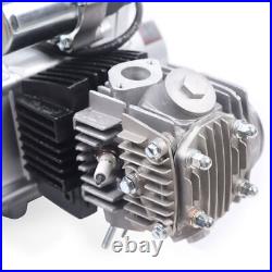 125CC 3-Speeds Semi Auto Engine Motor Kit with Reverse For ATV Quad Bike Go Kart