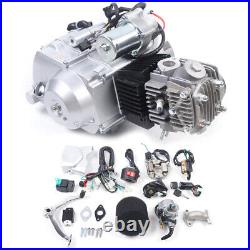 125CC 4-Speed Semi Auto Engine Motor Kit and Reverse For ATV Quad Bike Go Kart
