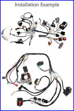 125CC 4-Speeds Semi Auto Engine Motor Kit with Reverse For ATV Quad Bike Go Kart