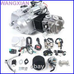 125cc 4-Speed Semi Auto Engine Motor Kit For Pit Buggy Quad Bike ATV with Reverse