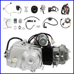 125cc 4 Stroke Engine Motor Kit Semi Auto for ATV Quad Dirt Bike Buggy Go kart