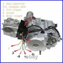 125cc Eletric Start Engine Motor Reverse Wiring kit For Go Kart Buggy 4 Wheels