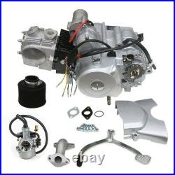 125cc Semi Auto Engine Kit Carby Filter Wiring 70/90/110cc ATV Quad Bike Buggy