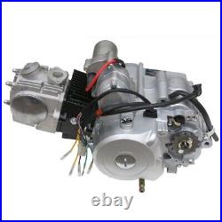 125cc Semi Auto Engine Motor Kit 3+1 Electric Start ATV Quad Go Kart Cart Buggy