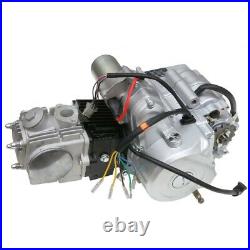125cc Semi Auto Engine Motor Kit Reverse 3+1 Go Kart ATV Quad Taotao ATC70 110