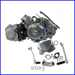 12V Lifan 125cc Engine Motor Kit Semi Auto Kick Electric Start CRF50 XR50 CT70
