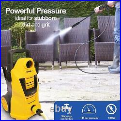 1400W Pressure Washer Electric High Power Jet Wash Patio Car Portable Cleaner UK