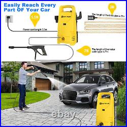 1600PSI Electric Pressure Washer High Power Jet Car Wash Garden Patio Cleaner