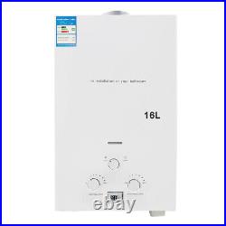 16L Instant Gas Tankless Hot Water Heater LPG Propane Camping with Shower Kit uk
