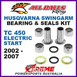 28-1119 Husqvarna TC450 TC 450 Electric Start 2002-2007 Swingarm Bearing Kit