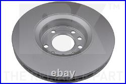 2x Brake Discs Pair Vented Front 302mm 313648 NK Set 569004 93171500 95526652