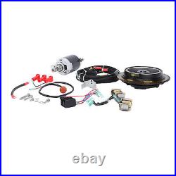 66M 85550 10 Electric Start Motor Flywheel Kit for Outboard Engines