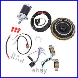 66M 85550 10 Electric Start Motor Flywheel Kit for Outboard Engines