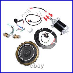 66M 85550 10 Electric Start Motor Flywheel Kit for Outboard Engines