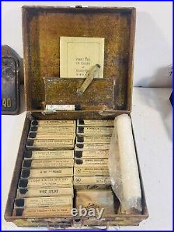 Antique united gas improvement company electrical shock emergency kit