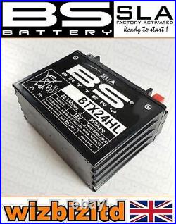 BS SLA Sealed Battery Polaris All Electric Start Kits 1985-1993 BTX24HL