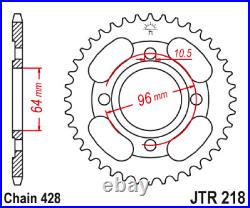 CG125 TITAN ES (Electric Start) Chain & Sprockets Genuine OEM Honda Best Quality