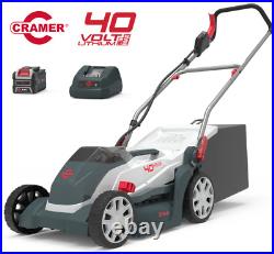 Cramer Premium Cordless 35cm Lawnmower and Grass Trimmer Kit 40v / 6Ah 40LM35