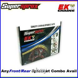 EK Chain & SuperSprox Sprocket Kit For Honda XR250L ELECTRIC START/XR250R 96-07