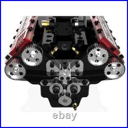 Eight Cylinder 4 Stroke Nitro Engine Model For RC Car And Boat Water-cooled