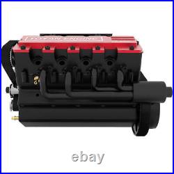 Eight Cylinder 4 Stroke Nitro Engine Model For RC Car And Boat Water-cooled