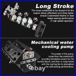 Eight Cylinder 4 Stroke Nitro Engine Model For RC Car And Boat Water-cooled