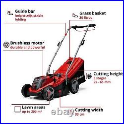 Einhell Cordless Lawnmower 33cm With Battery And Charger PXC 18V Refurb GRADE A