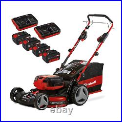 Einhell Cordless Lawnmower 47cm Self Propelled 36V Mower With Batteries GP-CM 36