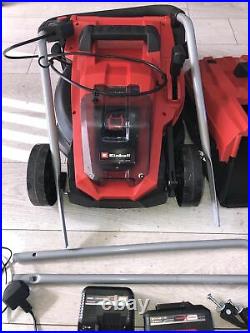 Einhell GE-CM 18/33 Li 33cm Cordless Mower Kit Used Once In Fantastic Condition