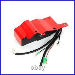Electric Start Kit FlyWheel Starter Motor Key Switch Box For Honda GX340 GX390