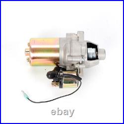Electric Start Kit Flywheel Starter Motor Ignition Switch Fit Honda GX160 GX200