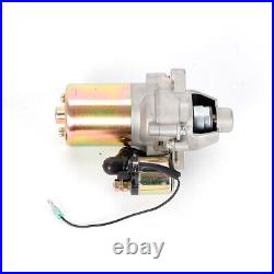 Electric Start Kit Flywheel Starter Motor Ignition Switch For Honda GX160 GX200