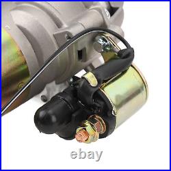 Electric Start Kit Starter Motor Ignition Flywheel Cover Easy To Install Sturdy