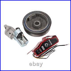 Electric Start Motor High Efficiency Engine Electric Start Kit Rustproof Switch