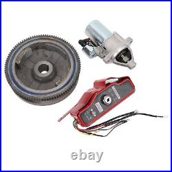 Electric Start Motor High Efficiency Engine Electric Start Kit Rustproof Switch