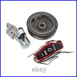 Electric Start Motor High Efficiency Engine Electric Start Kit Rustproof Switch