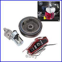 Electric Start Motor High Efficiency Engine Electric Start Kit Rustproof Switch