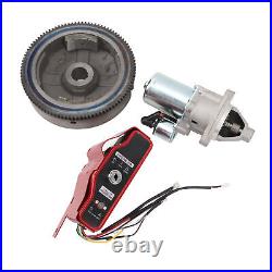 Electric Start Motor High Efficiency Engine Electric Start Kit Rustproof Switch