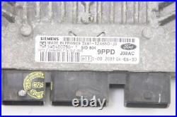 Engine Control Unit Ford Fiesta 5 JH 3S6112A650JD 1.4 50 KW 68 HP Diesel 08-2004