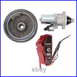 Engine Electric Start Kit Flywheel Stable Electric Start Motor Switch Box With