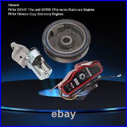 Engine Electric Start Kit Heavy Duty High Efficiency Flywheel Electric Start