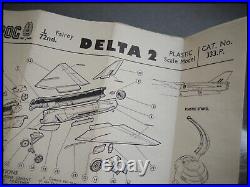 FROG Fairey Delta 2 172 Model kit