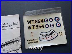 FROG Vickers Supermarine Scimitar 172 Model kit