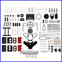 Flat-four Engine Model Kit 4 Cylinder Motor 4 Stroke Nitro Horizontal Opposed