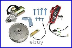 For Honda GX390 13HP GX340 11HP Engine Flywheel Starter Motor Electric Start Kit