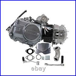 For Honda Lifan 125cc Semi Auto Engine Motor Kit Electric/Kick Start 4-stroke US