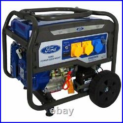 Ford Petrol Generator 6.5kW Electric Start with Wheel Kit 15HP 25L FG9250EQ