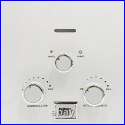 Hot Water Heater 18L 4.8GP Tankless Instant LPG Propane Gas Boiler Shower kit